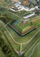Wizualizacja Bastionu III i jego przedpola po zakończeniu rewaloryzacji. Oprac. B. Mleczko.   