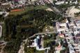 Zdjęcie lotnicze Parku Miejskiego, Bastionu IV i Bramy Lubelskiej Starej po pracach w latach 2009-2010. Fot. Z. Litwajtis.   