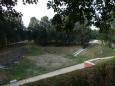 Platforma i wały pozostałości Bastionu IV, odtworzona wg projektu Waleriana Kronenberga w latach 1919-1926 i skorygowane w latach 2010-2012. Stan z lata 2012. Fot. K. Wielgus.   