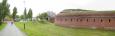 Odbudowane czoło Bastionu VII w stanie z roku 2007, przed pracami renowacyjnymi. Fot. U. Forczek-Brataniec.   
